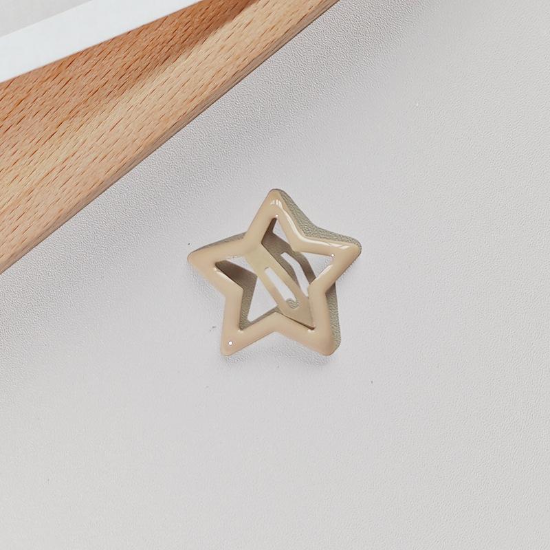 10 шт. Y2k Mini Star Side BB Милая заколка для волос Корейская конфета Цветной допамин Детский головной убор Заколка для волос для девочек Заколка для челки Детский головной убор