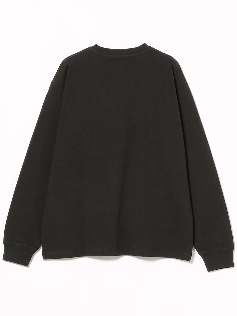 B:MING LIFE STORE by BEAMS Men's RelaxFit Long Sleeve Tee (H/W) In Black (Size M, 92140229147)
