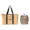 WAQ X URBAN RESEARCH DOORS Collaboration: Lightweight Tote & Cooler Bag with Large Capacity, Insulated Storage, 30L (TAN)