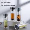 FUGUANG Mingcheng Double-Layer Glass Tea Infuser Bottle