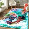 Custom 1Pc Princess Ariel'S Portrait Rug Office Carpet Indoor Outdoor Entrance Doormat Nonslip Soft And Comfortable Living Room D916195