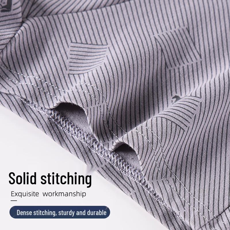 LANGSHA Мужские боксеры-брифы из антибактериального хлопка 7A