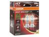 Лампы OSRAM H7 12V 55W PX26d Night Breaker +220%, 2 шт.