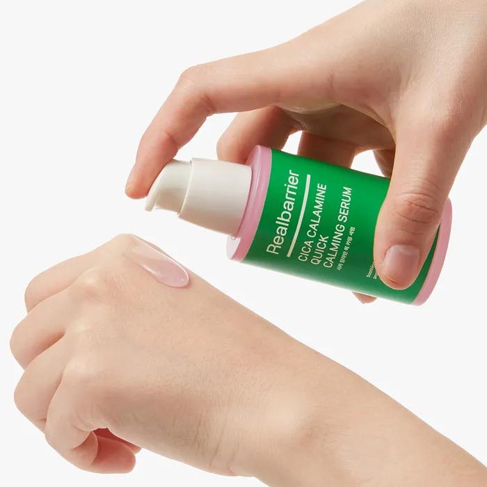 Real Barrier Сыворотка Cica Calamine для быстрого успокоения 50 мл x 2