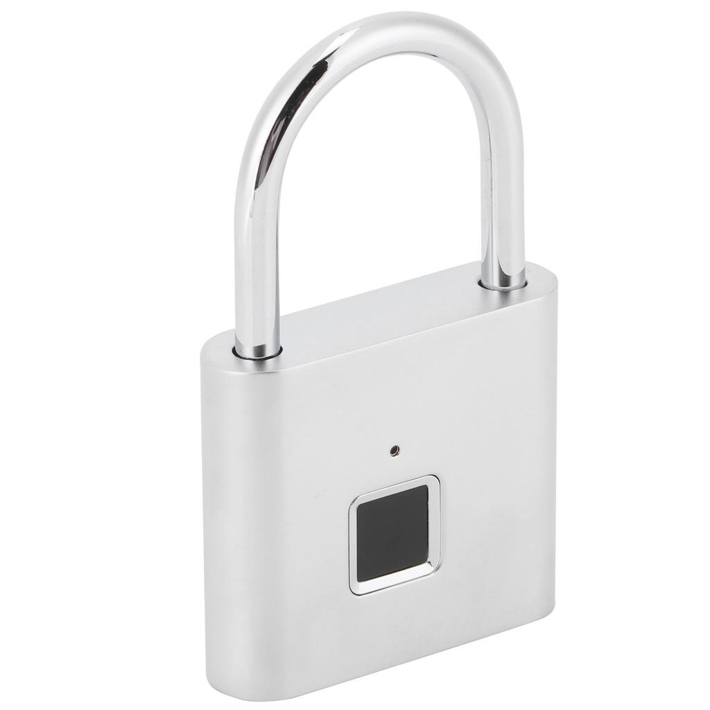 Fingerprint Padlock AntiTheft Intelligent Electronic Lock for Home Office Cabinet Dormitory