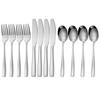 Hive Mind Cutlery Set 12 Pieces 4 4 Curry Salad Soup Spoons Table Forks Knives [Dishwasher Safe] (4 Spoons, Forks, Knives)