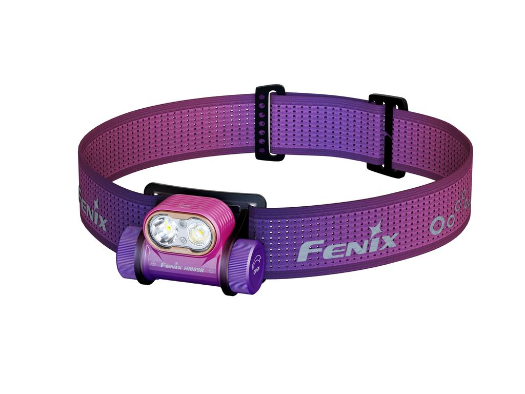 Fenix HM55R Max 1200 Aluminum IP68 Compact and for Working In Outdoor and Trail Running Headlamp, Lumens, Type-C Rechargeable, Construction,