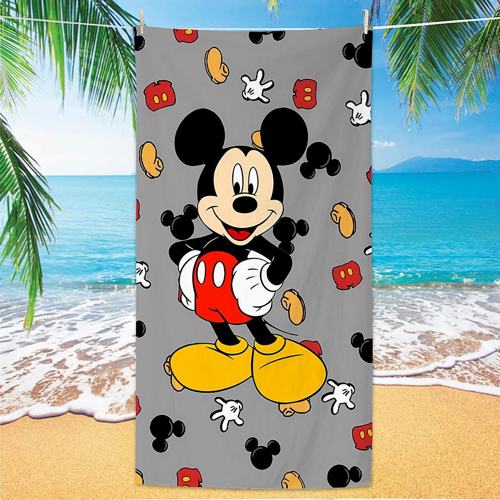 New Printed Beach Towel Stitch Kulomie Beach Towel Children'S Cartoon Towel Cloth