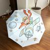 1pc The Little Prince and Fox Themed High-quality Umbrella,Automatic Opening and Closing Umbrella,Multi-functional Umbrella G0811391