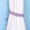 2Pcs/se Retro Braided Braided Curtain Tiebacks Satin Rope Simple Curtain Buckle Straps Classic Polyester Curtain Gift