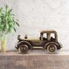 Decor Brass Vintage Car Showpiece Figurine Statue for Home Decor Gift, Glossy Antique Finish, Pack of 1.