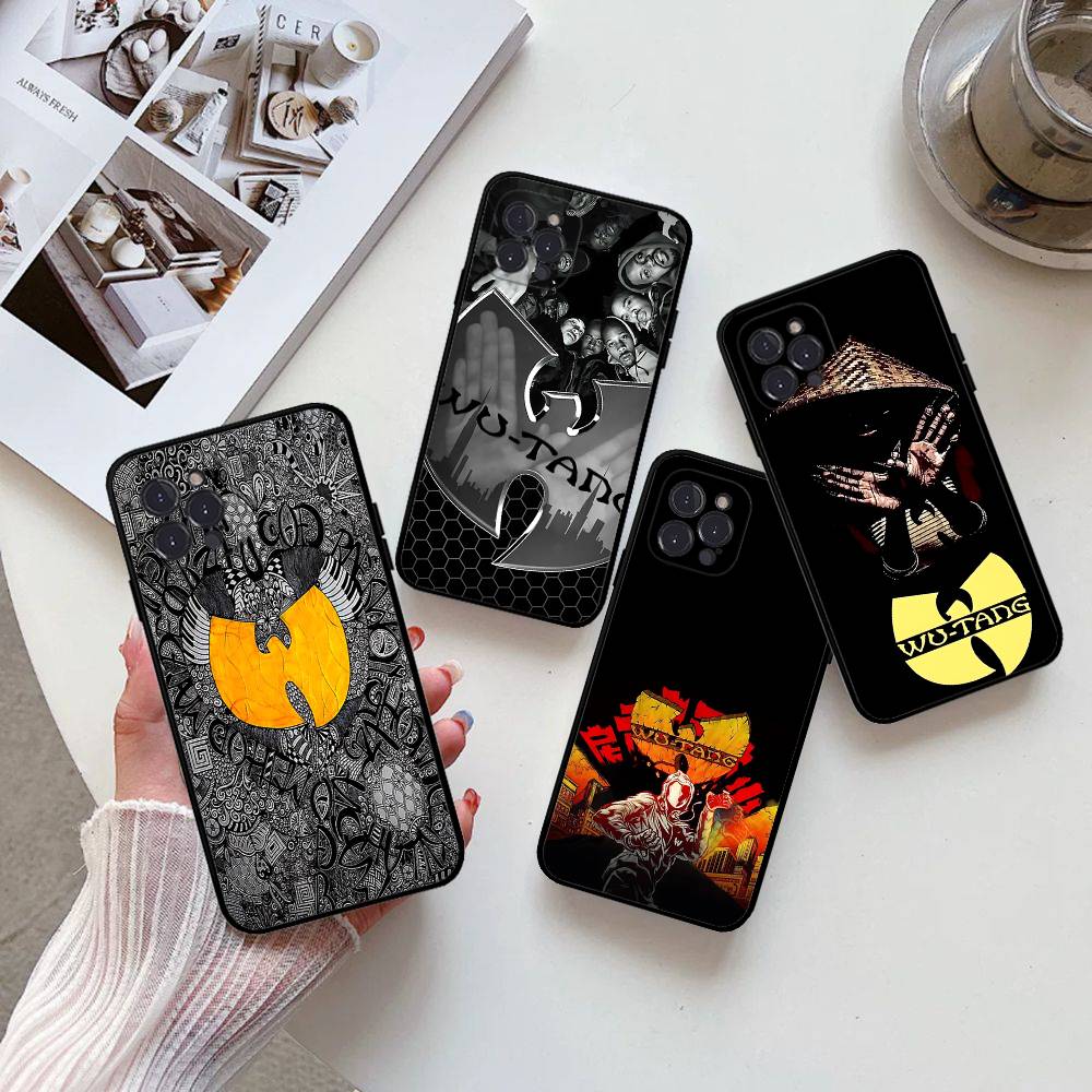 W-WU-T-TANG C-CLAN For IPhone 17 16 15 14 13 12 11 Pro Max 17 Air Pro Max Back Cover Phone Case