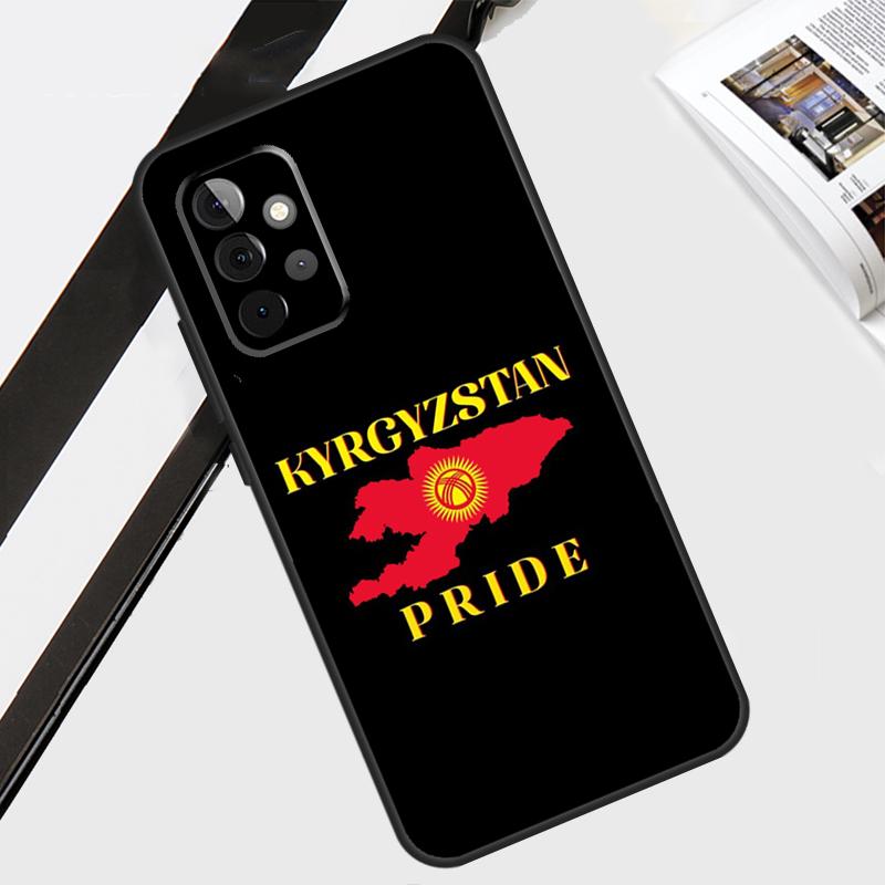 Чехол Флаг Кыргызстана для Samsung Galaxy A06 A56 A36 A26 A16 A54 A34 A14 A12 A22 A32 A52 A13 A53 A15 A35 A55