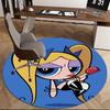 Powerpuff Girls Chair Mat Round Carpet - Home Decor, Sofa Rug, Office Mat, Gift for All Rooms0496b