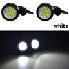 2PCS 23mm 4014 Car Auto 12Led Eagle Eye Turn Signal DayTime Running Light Spot Lamp Backup Motor Parking DayLamp DRL Waterproof