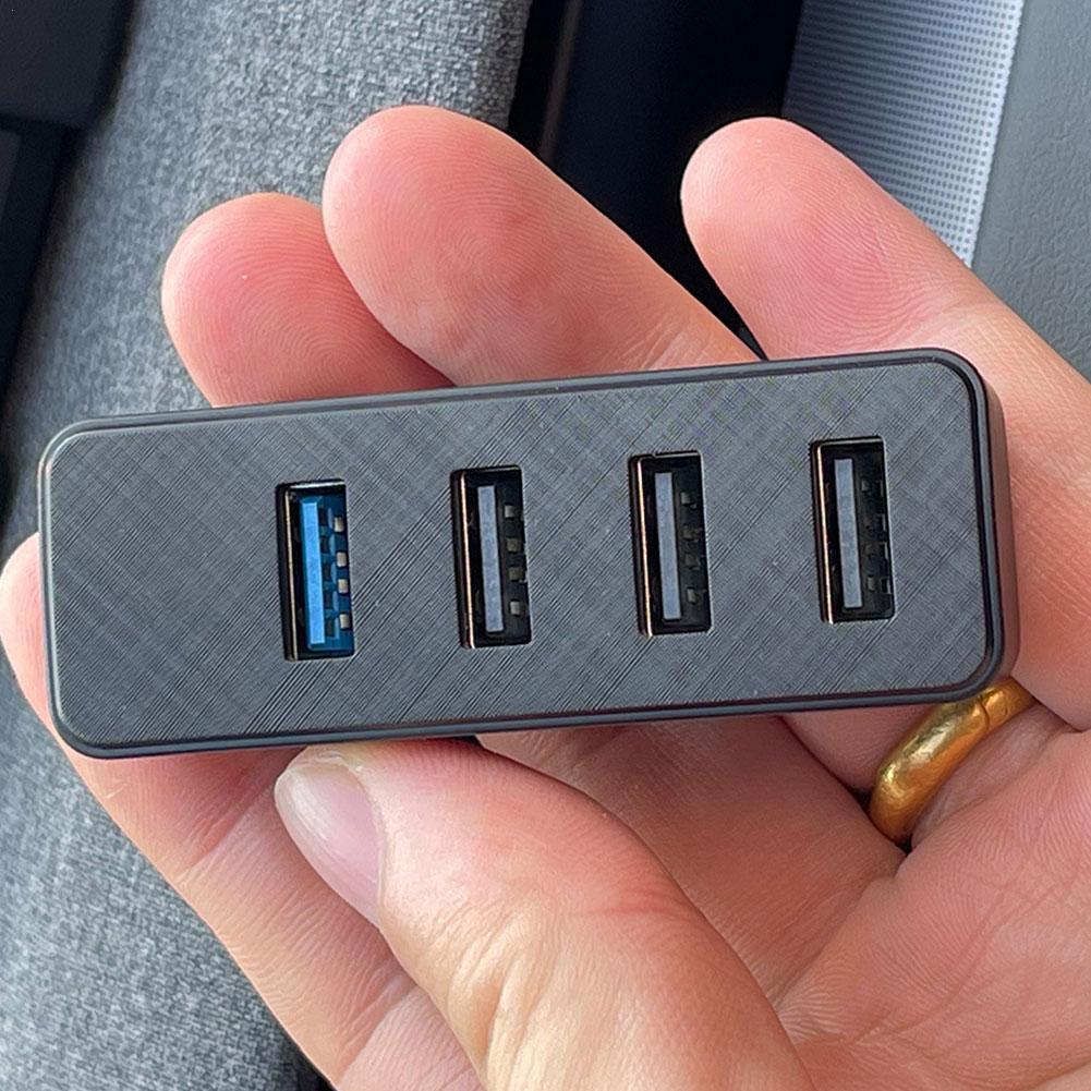 Док-станция для Tesla New Highland Glove Box USB Hub Expansion Dock Быстрая зарядка New Model3 Автомобильные аксессуары 2024