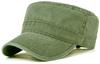 Spargel Washed Work Plus Vintage Cap, Size, 100% Cotton, Simple, Style, Men's/Women's (Olive Green)