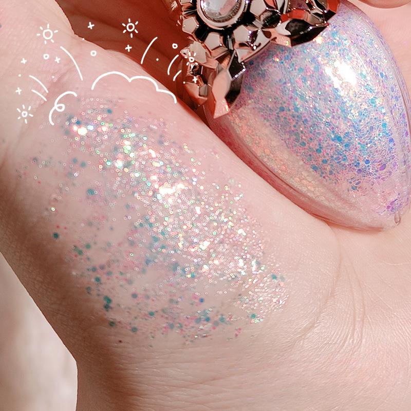 Жидкие тени для век с бриллиантами и блестками, перламутровый шелкопряд, осветляющие тени для век в стиле ретро