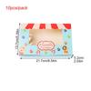 Transparent Window Mooncake Packing Baking Packing Box Gift Package Boxes Christmas Pastry Cases