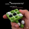 3D Printed Tic-Tac-Toe Decompression Pendant - Creative EDC Office Toy