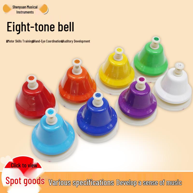 Colorful Eight-Tone Glockenspiel for Kindergarten Early Education