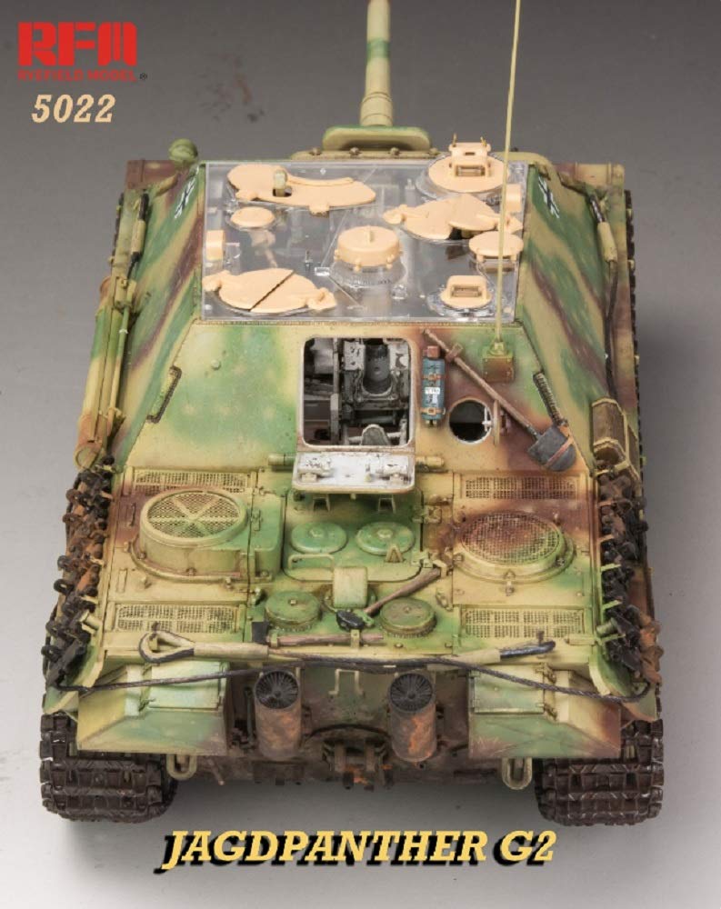 Ryefield Models Масштаб 1/35 Немецкая тяжелая противотанковая САУ Sd.Kfz.173 Jagdpanther G2 Пластиковая модель в наборе RFM5022
