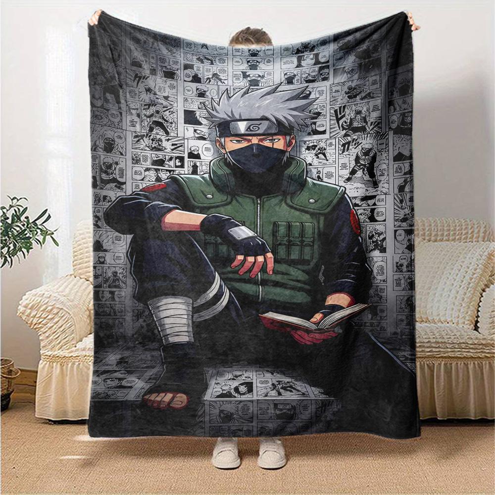 Naruto Blanket Durable Comfort Perfect for Chair Livingroom Bed All-Season Use Modern Perfect Gift for Relatives and Friends