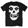 Футболка Misfits Классический Череп Fiend Официальная Черная Мужская Панк-Рок Мерч Унисекс