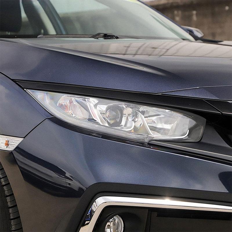 Car Front Light Transparent TPU Sticker Headlight Protective Film for Honda Fit Civic Accord CR-V Pilot HRV Odyssey Accessories