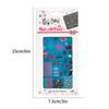 Пластины для стемпинга ногтей на Рождество, серия «Празднование», узор «Снеговик», шаблон для маникюра из нержавеющей стали