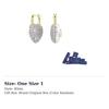 Swarovski Idyllia Cubic Zirconia Earrings Women's White 5737297