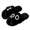 Warm Slippers Women Winter Indoor Home Anti Slip Cotton Slippers with Added Plush Slippers Dames Muiltjes Chanclas Mujer