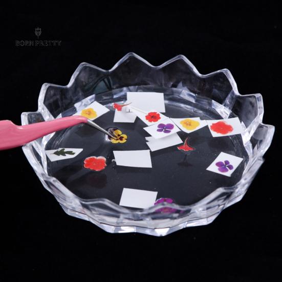 Multifunction Nail Art Nails Ornaments Storage Plate Pen Rhinestone Manicure Jewelry Holder Case