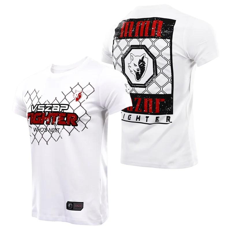 Муай Тай Бразильское джиу-джитсу 3D Печать Спортивная Быстросохнущая Дышащая Мужская Футболка Для улицы Тренировок на свежем воздухе Родитель-ребенок Короткий рукав