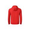 Li Ning Badminton Series Solid Color Logo Print Zipper Fleece Hoodie Men Hoodies Crimson-Red AWDSA03-3