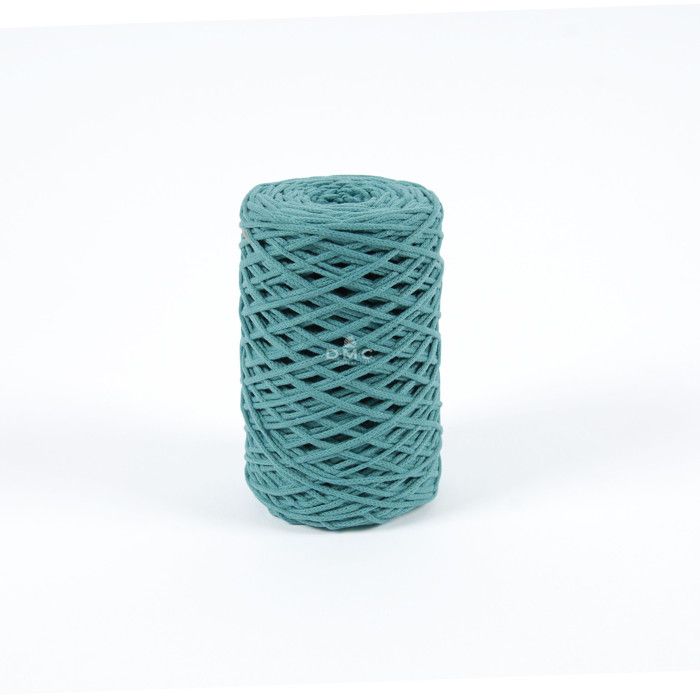 Пряжа Хлопок Переработанный Эко Вита 4мм 250г Кол. 089 синий