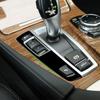 Для BMW 5 серии F10 F07 X3 X4 F25 F26 2010-2017 Автомобильная мягкая ПВХ пластиковая панель рамки рычага переключения передач Piano Black, накладка на ручку
