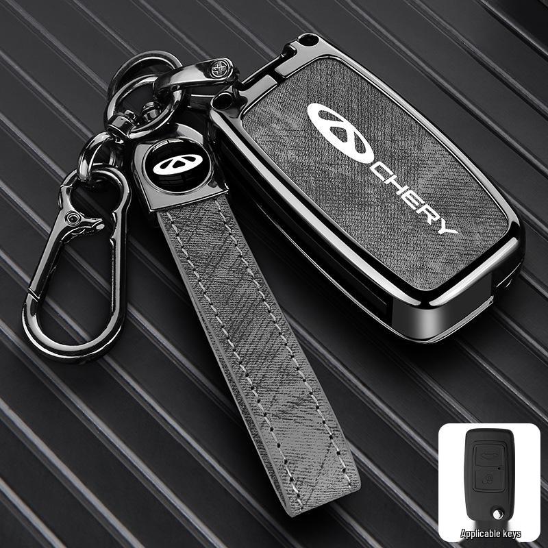 Чехлы-брелоки из цинкового сплава для Chery, Tiggo 8, 7 Plus - Полное покрытие, 5-кратная защита от падений