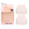 1 Pair Wig Hat Stretchy Invisible Breathable Sheer Natural Nude Ultra-thin Women Lace Front Wig Synthetic Hair Net Stocking