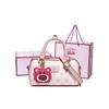 New Disney Strawberry Bear Series Pvc Crossbody Bag, Shoulder Bag, Handbag Regular Women's BMK-71455M