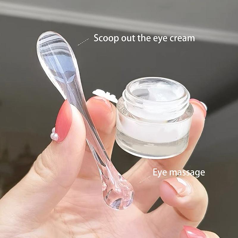 5/10 шт. Аппликатор для крема для глаз, ложка, ролик, прозрачная массажная палочка, косметические шпатели, маска для лица от морщин, уход за кожей, акрил