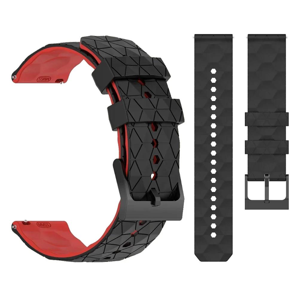 20mm 22mm Silicone Universal Band For Garmin/HUAWEI/Samsung/Amazfit/Xiaomi/Redmi Watch Strap For Men and Women Watchband Correa