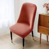 Nordic Style Universal Simple Modern Curved Chair Cover All-inclusive Elastic Thickened Semi-circular Household Dining Table and Chair Cover