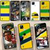 Ayrton Senna F1 Case For Realme 9 Pro Plus 8 8i 9i C35 GT Neo 2 Cover For OnePlus 10 9 Pro Nord2 8T 9R 10R