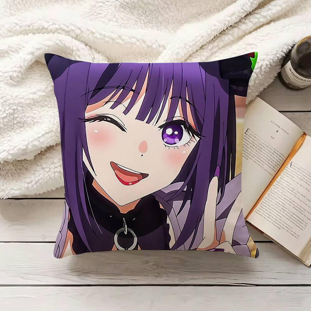 Shizuku Kuroe Marin Kitagawa Pillow Case Living Room Sofa Cushion Cover Suitable For Home Bedroom Room Decoration
