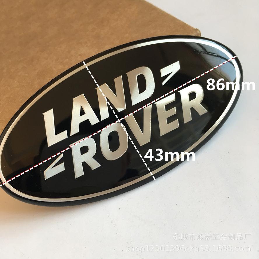 1Pcs Alloy Car Stickers Badge Accessories For Land Rover Range Rover Freelander Discovery Defender Evoque OVERFINCH SVR SV Velar HY3