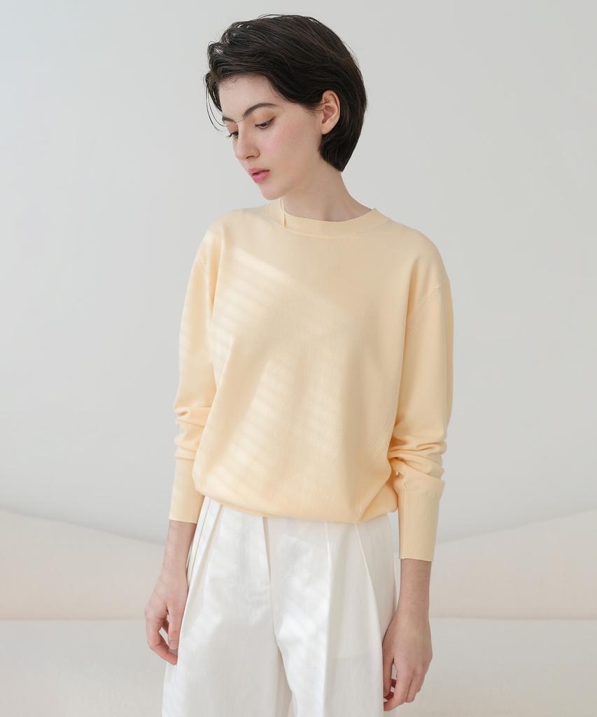 Базукала Круглый вырез Двухточечная Вязаная одежда (5Colors)