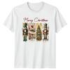 Merry Christmas Nutcracker Ballerina Holidays Christmas Unisexs Unisexs Graphic Tee