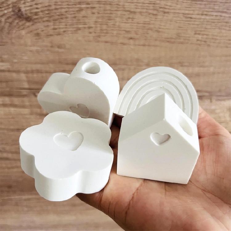 Элегантная прочная силиконовая форма-инструмент для цветочных горшков в форме радуги. Незаменимый аксессуар для домашнего использования. Энтузиасты эпоксидной смолы