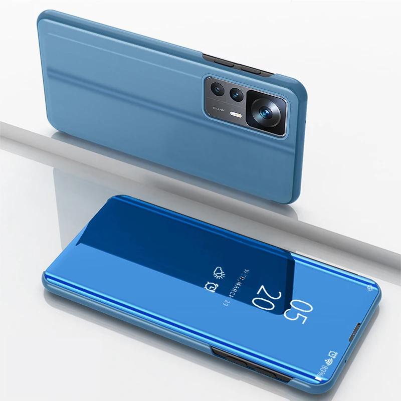 Зеркальные чехлы-книжки для Xiaomi Redmi Note 14 13 12 11 Pro Plus 5G с подставкой, чехол для телефона Redmi Note 10S 11S 12S 10 9 8 Pro